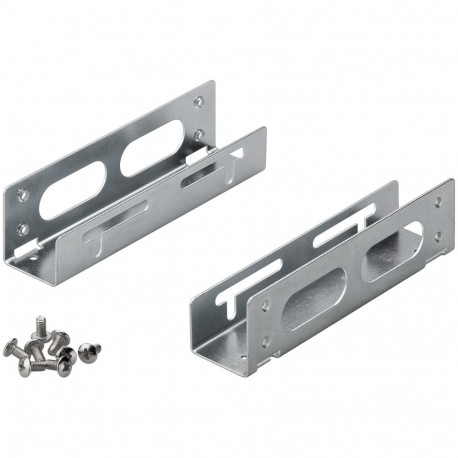 Goobay 3.5 Inch Hard Drive Mounting Frame to 5.25 Inch - 1-fold 1 pc. in polybag