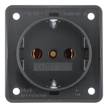 Berker Schuko-pistikupesa 0941 85 25 05 B.MOBIL, antratsiit