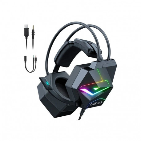ONIKUMA X20 Gaming Headphones (Black)