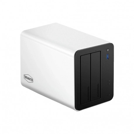 TERRAMASTER F2-425 Plus NAS Server with Intel N5095, 4 GB RAM, 2-Bay
