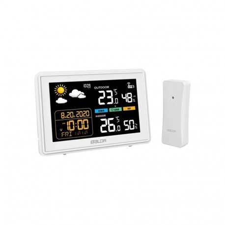 BALDRTHERM B0359WST2H2PR Weather Station with Outdoor Sensor