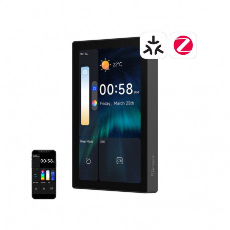 SONOFF NSPanel Pro 120 Smart Control Panel Matter WiFi/Bluetooth/ZigBee (black)