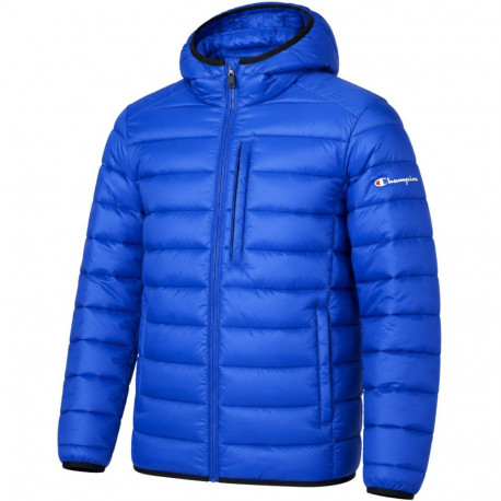Kurtka męska Champion Hooded niebieska 220340 BS008 L