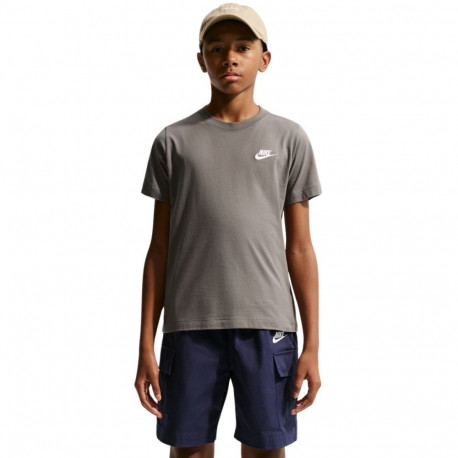 Nike laste T-särk Sportswear FZ5177 289 XS, hall