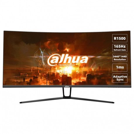 Dahua Technology LM34-E330C computer monitor 86.4 cm (34") 3440 x 1440 pixels UltraWide Quad HD LCD 
