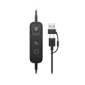 HP Poly Mission 625 Stereo USB Wired Headset (Bulk)