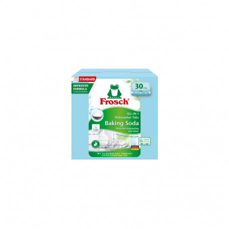 Frosch All-In-One Dishwasher tablets Baking Soda 30x18 g