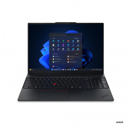 Lenovo sülearvuti ThinkPad E16 G4 AMD, must 16" IPS WUXGA 1920 x 1200 pikslit peegeldusvastane AMD R