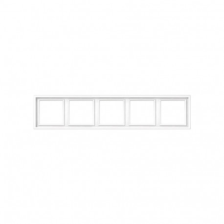 FRAME K14-445-05.M/WM 5PL modern valge