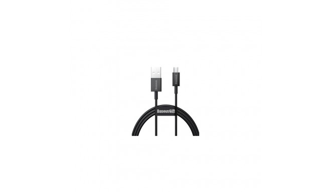 Baseus - Superior Fast Charging Data Cable MicroUSB 2m Black