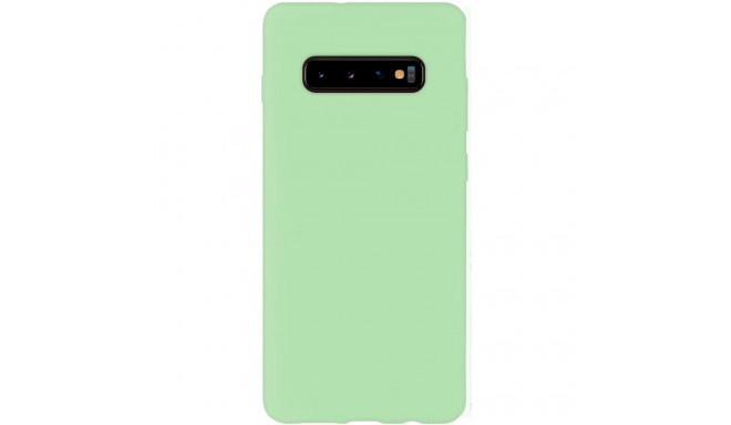 Evelatus Samsung Galaxy S10+ Nano Silicone Case Soft Touch TPU Mint