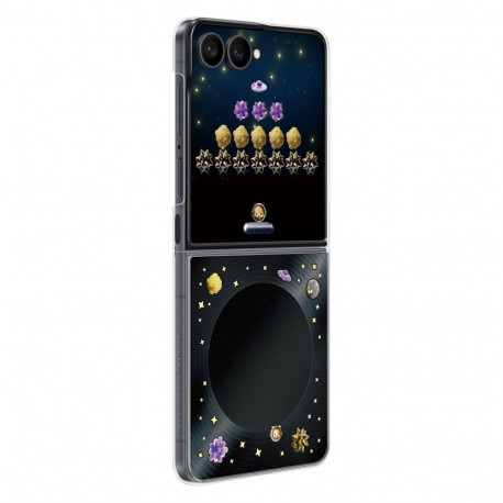 Samsung Samsung Flipsuit Case for Samsung Galaxy Z Flip 8 with Interactive LED Card - Black