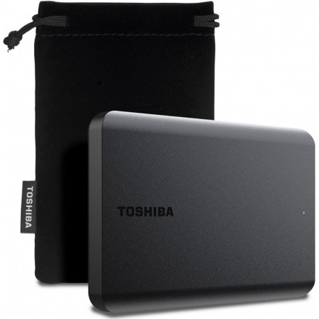 Toshiba External Hard Drive Canvio Basics Excl (2.5" 2TB  USB3.2 Gen 1  Black) HDTB520MK3AA (4260557