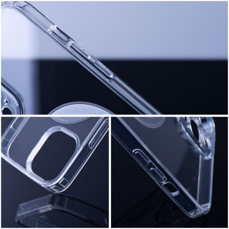 Case for Samsung S26 FE / S25 FE Clear Mag Cover (MID) compatible with MagSafe transparent