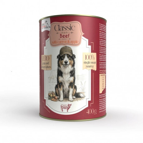 SYTA MICHA Classic Beef with carrot - wet dog food - 400g