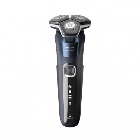Philips SHAVER Series 5000 S5885/10 men's shaver Rotation shaver Trimmer Black, Blue