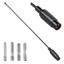 Antenn 41cm nelja adapteriga