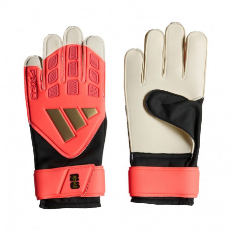 Rękawice bramkarskie dla dzieci adidas Predator Training pomarańczowe KZ2095 5,5