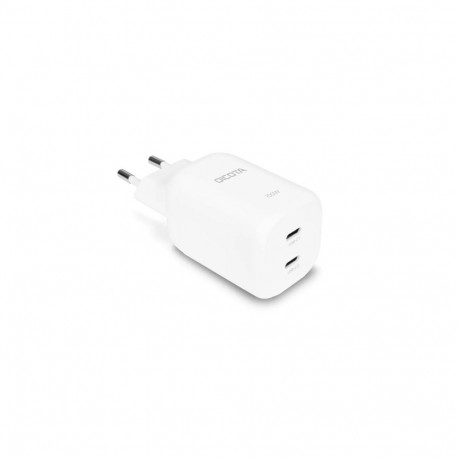 GaN-laadija 100W 2xUSB-C, valge