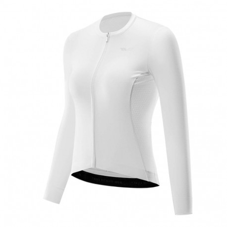 Rockbros 15210006003 TVI Women's Cycling Jersey Long Sleeve S - White