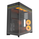 Case|MONTECH|HS02 PRO|MidiTower|Case product features Removeable HDD basket/Transparent panel|Not in
