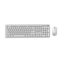GEMBIRD Slim Pro Business wireless desktop set white US layout