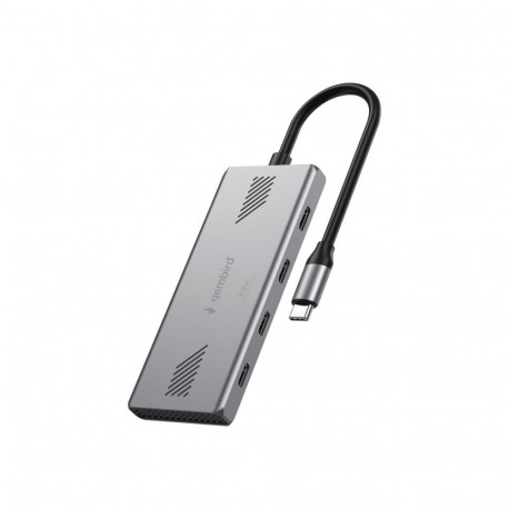 GEMBIRD USB-C jaotur 4-pordiline 3.2 Gen 2 Type-C