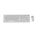 GEMBIRD Slim Pro Business wireless desktop set white US layout
