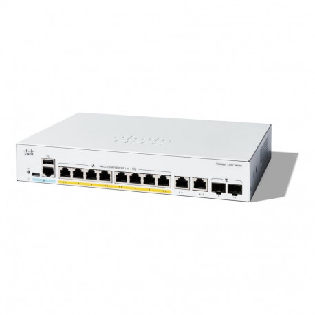 CISCO Catalyst 1300 8-pordiline GE Full PoE 2x1G Combo