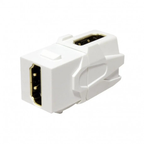 LINDY Modular AV Face Plate System Snap-in Keystone module - modular insert (coupling)
