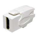 LINDY Modular AV Face Plate System Snap-in Keystone module - modular insert (coupling)