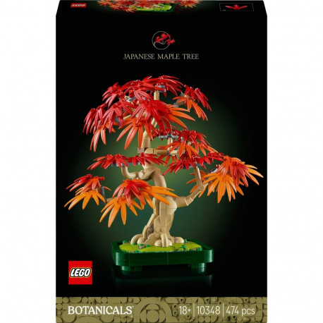 "LEGO Botanicals Japanischer Roter Ahorn – Bonsai-Baum 10348"