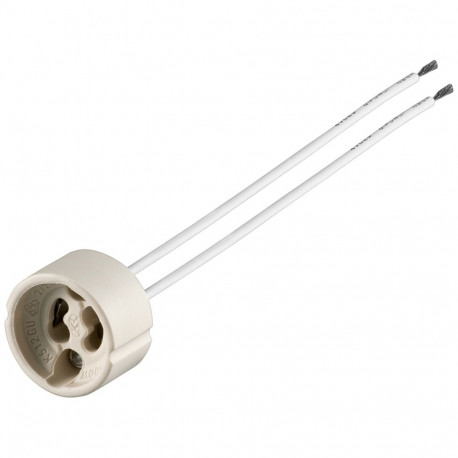 Goobay GU10 Lamp Socket with Twin Cable (50 tk)