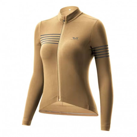 Rockbros Rockbros YPW065 TVI Women's Long Sleeve Cycling Jersey Fall/Winter M - Yellow