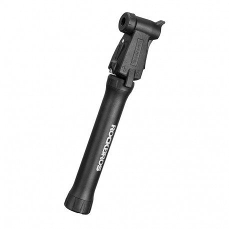 Rockbros ROCKBROS TM-1701P 80 PSI Mini Bicycle Pump for Presta and Schrader Valves - Black