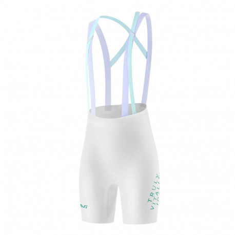 Rockbros Rockbros YDDK017-1 TVI Women's Cycling Shorts with Bib and Pad Size M - White