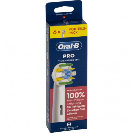 Oral-B Toothbrush heads Pro Deep Cleaning 6 pcs