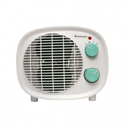 Fan Heater - Ravanson FH-2000RW 2000W Adjustable Thermostat White