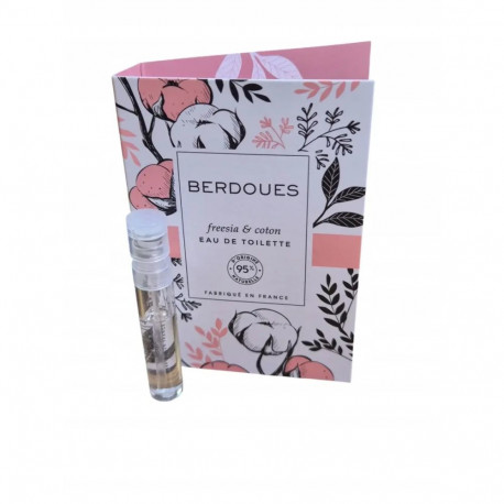 Parfums Berdoues, Freesia & Coton, Eau De Toilette, Unisex, 1.2 ml *Sample