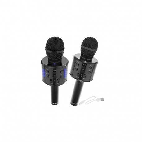 Goodbuy karaoke mikrofon sisseehitatud kõlariga, Bluetooth | 5W | Aux | Häälemodulaator | USB | Micr