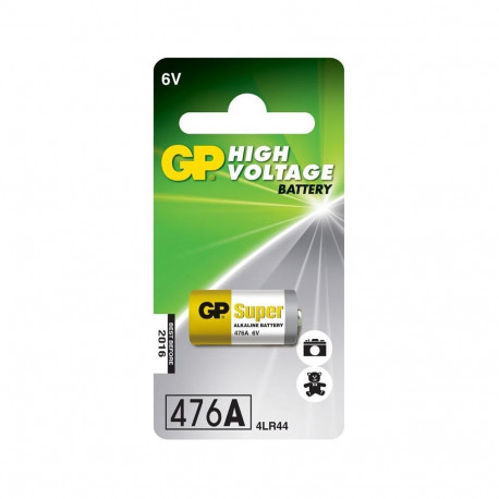 BATTERY SUPER ALKALINE 4LR44 6V