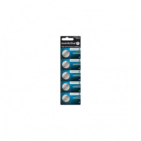 EverActive CR2032 Lithium 3V Tablet Battery (5BB)