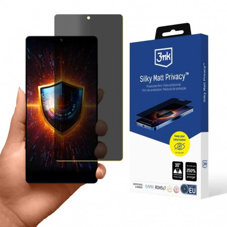 3mk Silky Matt Privacy kaitsekile telefonile Samsung Galaxy S25 Ultra (S938) (privaatsusefekt)