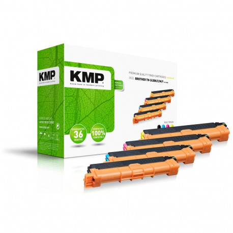 "KMP 1268,0005 MultiPack black, cyan, magenta, yellow ersetzt Brother TN243BK, TN243C, TN243M, TN243