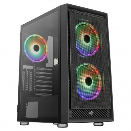 AeroCool arvutikorpus Midi v3 MicroATX/ATX/MiniITX o.N., grafiidimust
