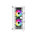 DeepCool CC360 WH ARGB Mini ITX ilma toiteplokita, valge
