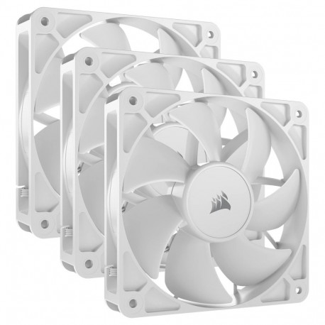 Corsair ventilaator RS Series 120 PWM, 3 tk, 120mm, valge
