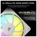 "K CORSAIR Nautilus 360 RS ARGB Processor Liquid Cooling System"