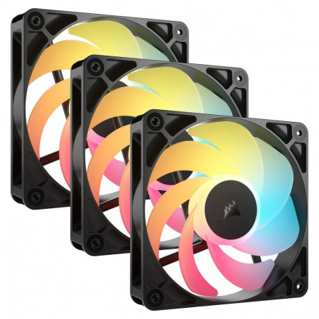 Corsair ventilaator 12012025 RS120-R ARGB PWM kolmeosaline komplekt