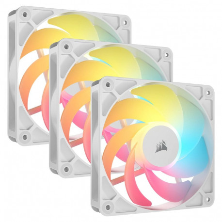 "Corsair Fan 12012025 RS120-R White ARGB PWM Triple P."